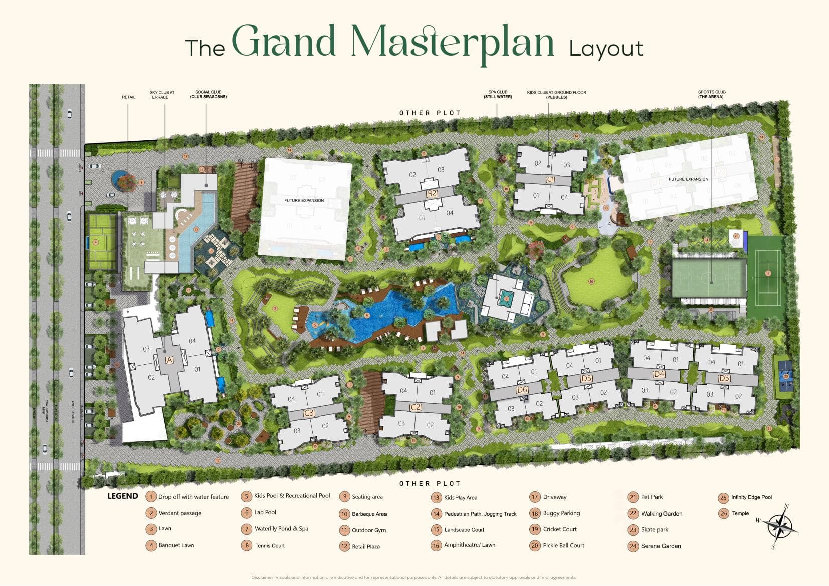 Grand Masterplan Layout