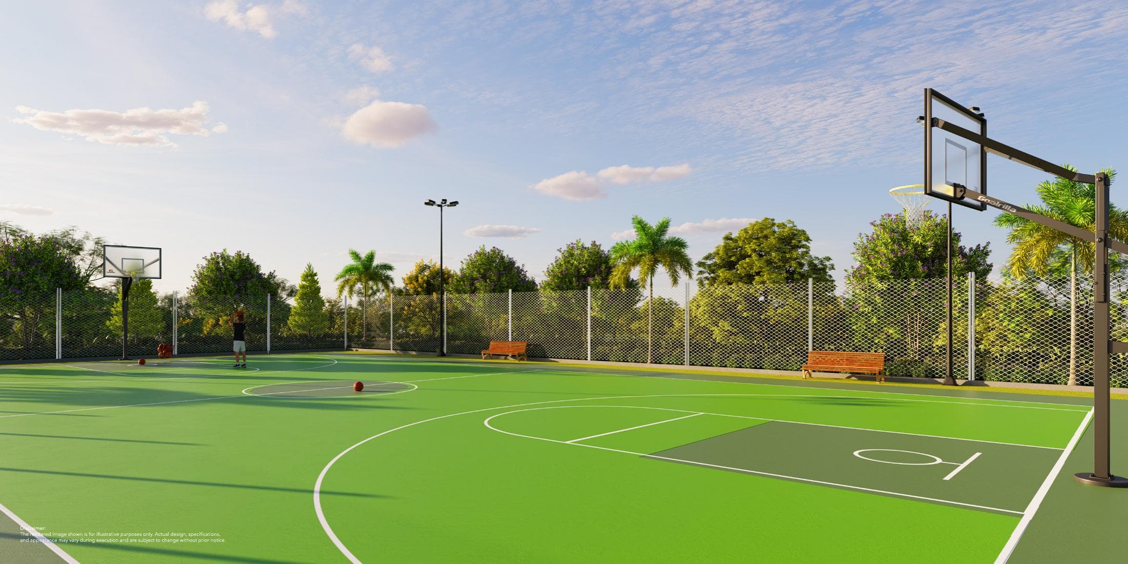 Site Plan & Amenity Legend